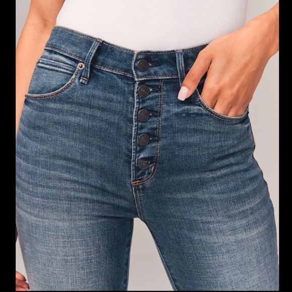 High Rise Super Skinny Ankle Jean - Picture 3 of 5